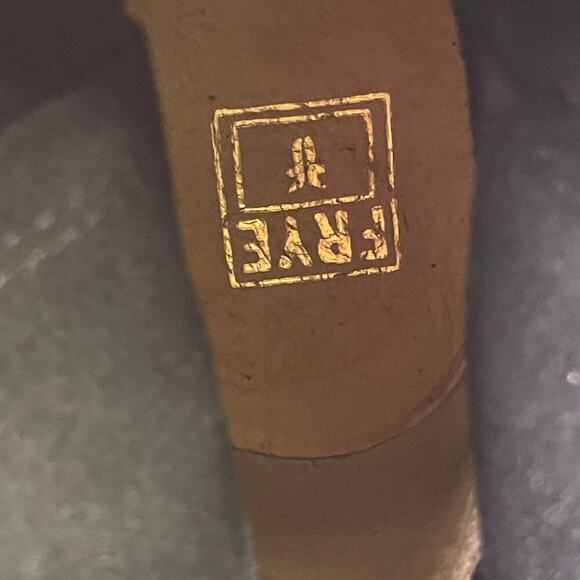 Frye Ilana Fringe Short Ankle Booties Women's 10 B Black Leather Western Pull on - Picture 13 of 15